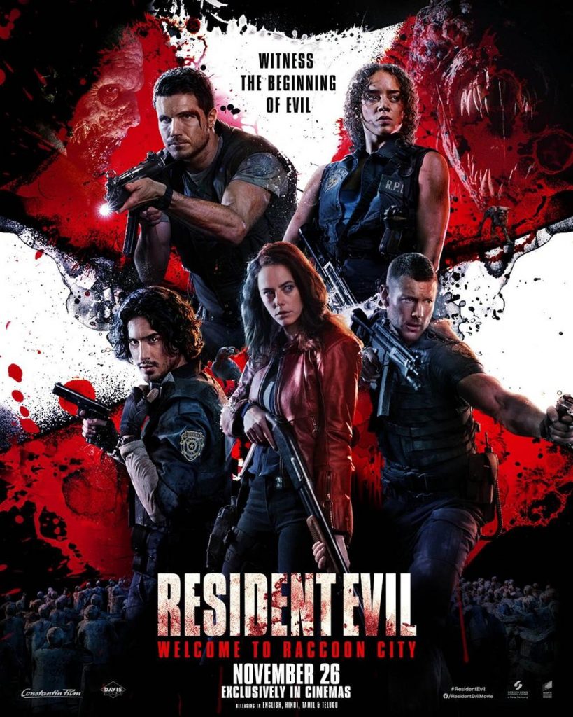 "Resident Evil: Welcome to Raccoon City" once again revealed the trailer, showing more killing scenes