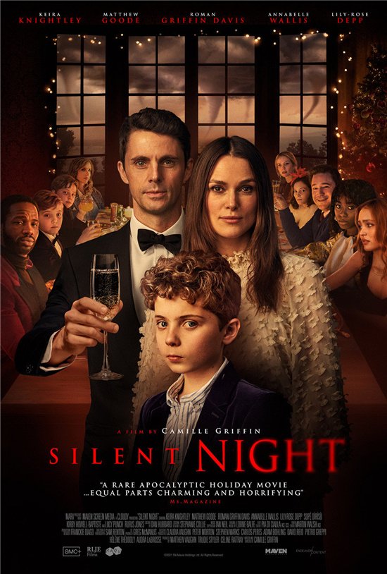 "Silent Night" officially released, the film is starring Keira Knightley and Matthew Goode