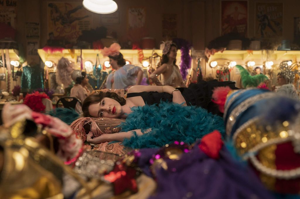 "The Marvelous Mrs. Maisel Season 4" exposure stills, Midge and her parents first appeared