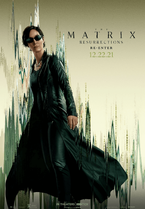 "The Matrix: Resurrection" 8 character posters officially announced, returning to the matrix world