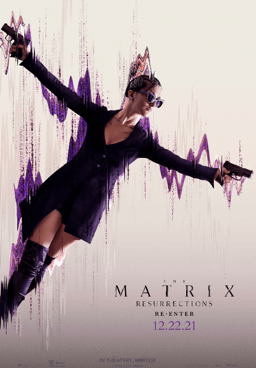 "The Matrix: Resurrection" 8 character posters officially announced, returning to the matrix world
