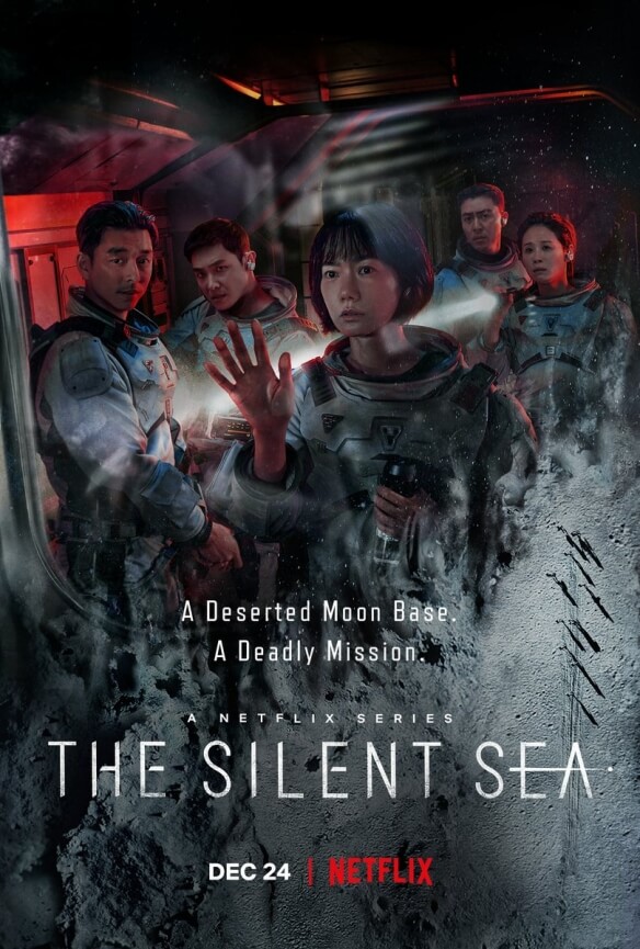 "The Silent Sea": Netflix space science fiction suspense TV series exposed posters and trailers!