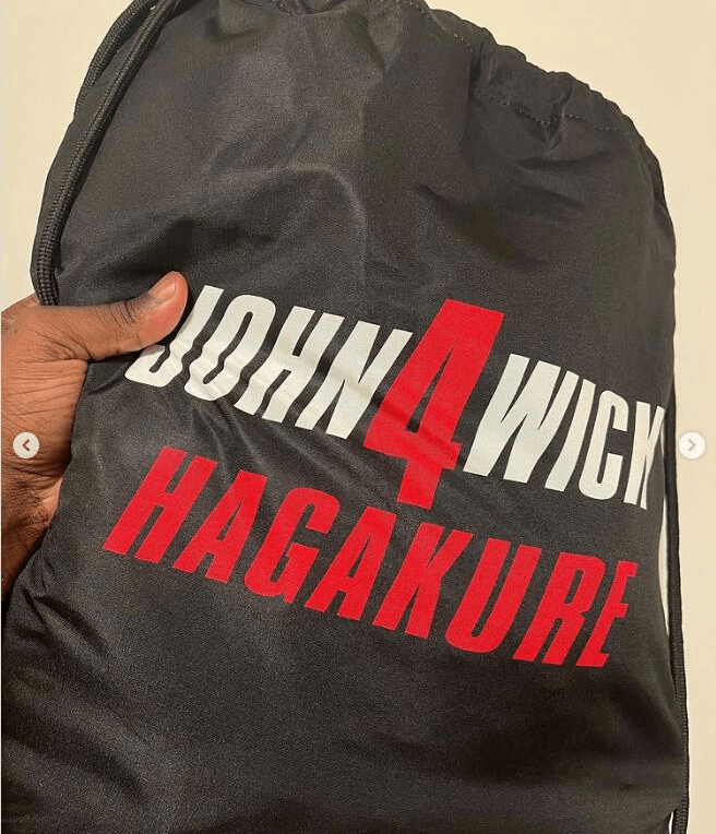 The shooting of "John Wick: Chapter 4" has ended, Shamier Anderson shares behind-the-scenes photos