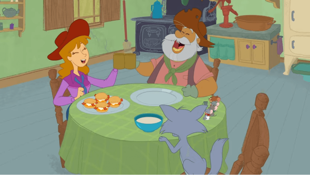 "Tom and Jerry Cowboy Up": Tom and Jerry are turned into Western cowboys