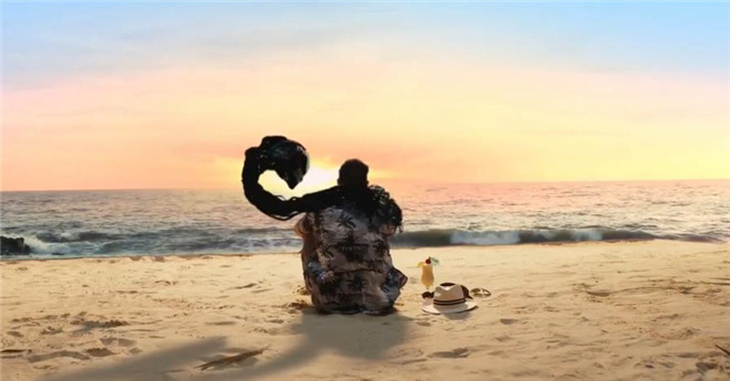 "Venom 2" exposed and deleted clips, Eddie and Venom side by side watching the sunset show affection