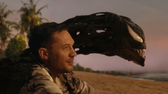 "Venom 2" exposed and deleted clips, Eddie and Venom side by side watching the sunset show affection