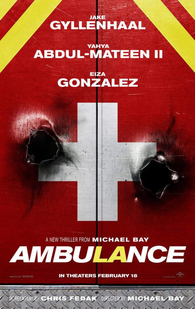 "Ambulance" starring Jake Gyllenhaal announced that it will be postponed for two months