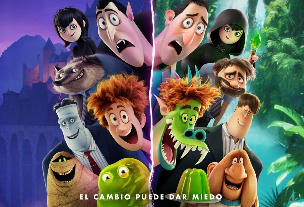 Animated movie "Hotel Transylvania 4: Transformania" released character posters