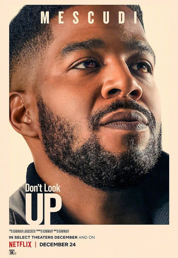 "Don't Look Up" starring Leonardo DiCaprio & Jennifer Lawrence releases a character poster