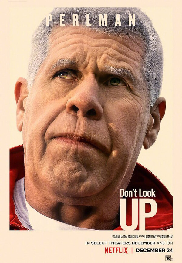 "Don't Look Up" starring Leonardo DiCaprio & Jennifer Lawrence releases a character poster