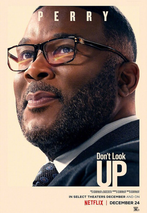 "Don't Look Up" starring Leonardo DiCaprio & Jennifer Lawrence releases a character poster