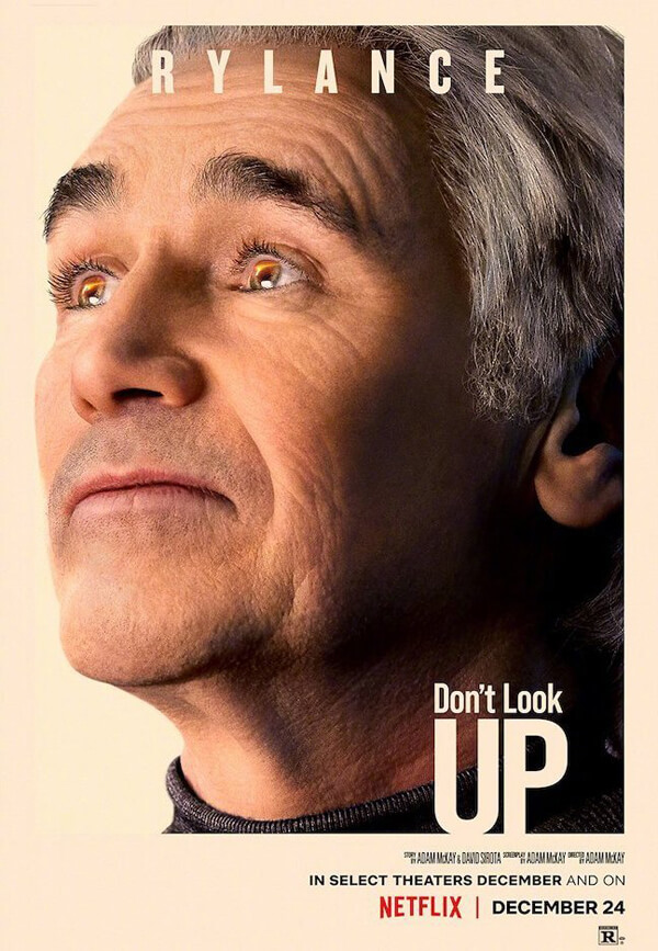 "Don't Look Up" starring Leonardo DiCaprio & Jennifer Lawrence releases a character poster
