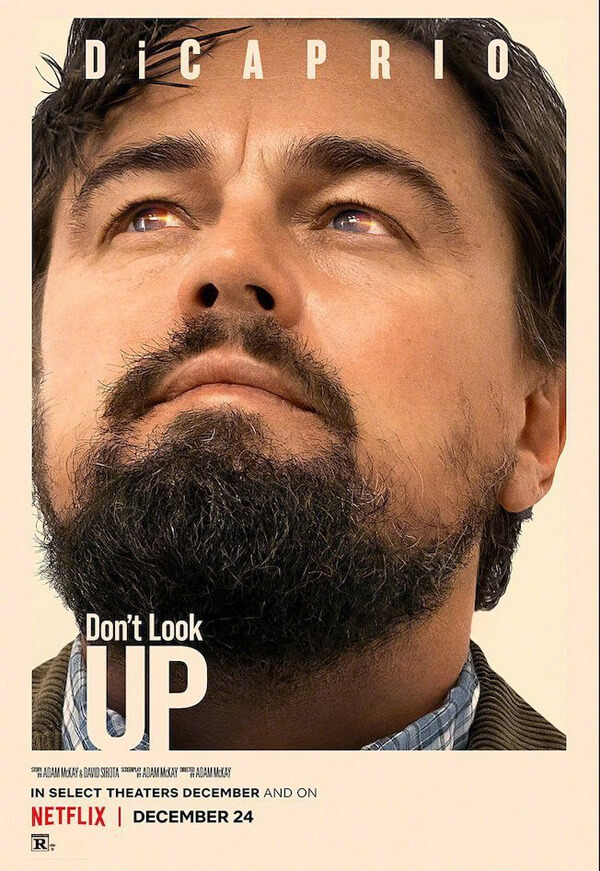 "Don't Look Up" starring Leonardo DiCaprio & Jennifer Lawrence releases a character poster