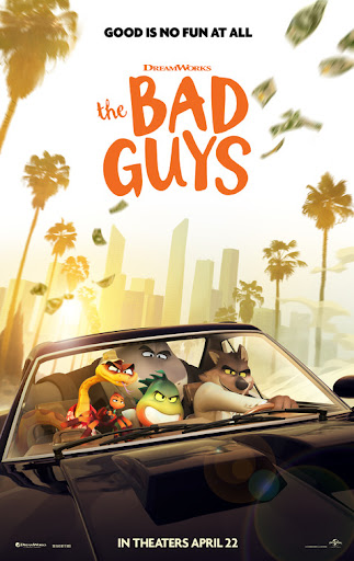 DreamWorks' new animation "The Bad Guys" reveals the official trailer, and Awkwafina joins the crew as the dubbing