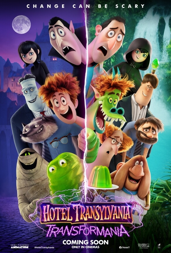 "Hotel Transylvania 4: Transformania" Review : Another family adventure movie with a warm and old-fashioned plot