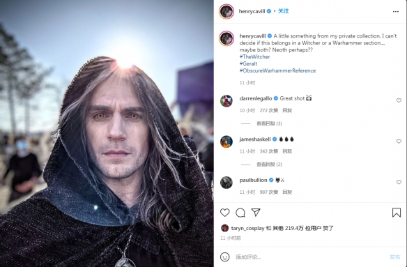 Henry Cavill shared photos of the shooting scene of "The Witcher Season 2", "Geralt" will be launched soon!