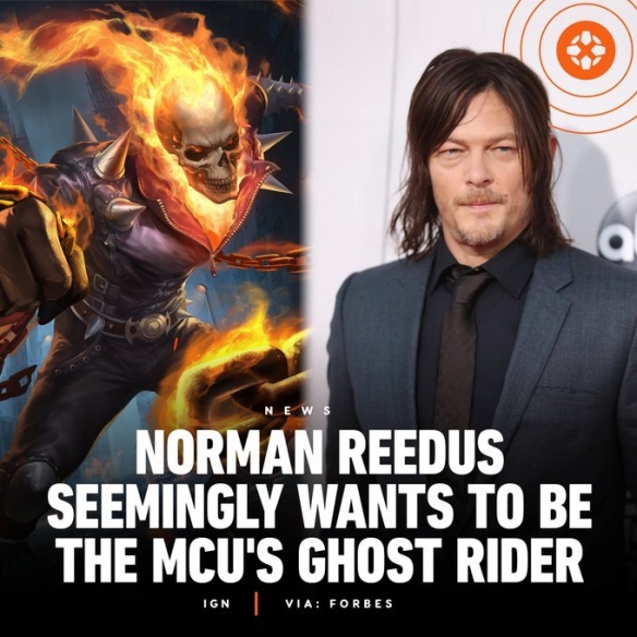 IGN broke the news that Norman Reedus is fighting for the role of MCU's Ghost Rider