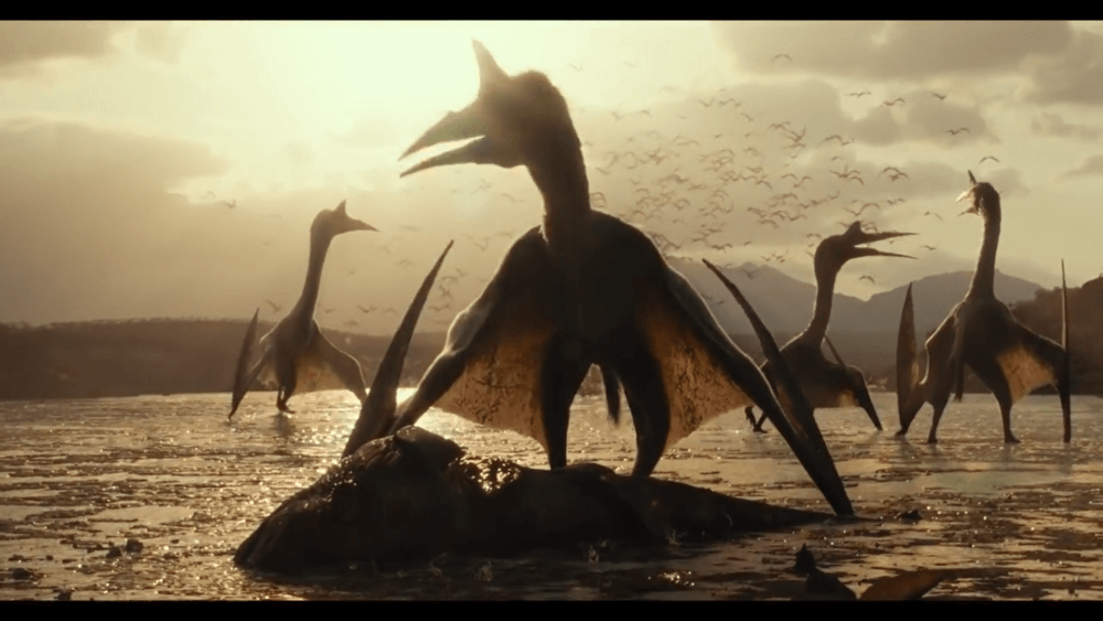 "Jurassic World: Dominion" warm-up clip: Tyrannosaurus rex lost to Giganotosaurus