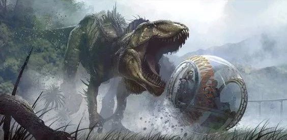 "Jurassic World: Dominion" warm-up clip: Tyrannosaurus rex lost to Giganotosaurus