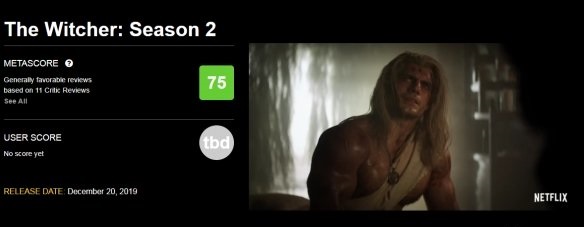 Netflix's "The Witcher Season 2" media rating released, its content and production have greatly improved