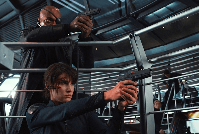 "Secret Invasion": Cobie Smulders as Agent Hill, once again assisting Nick Fury