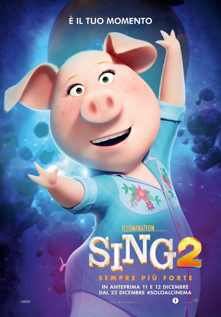 “Sing 2” reveals new character posters, it will be released in North ...