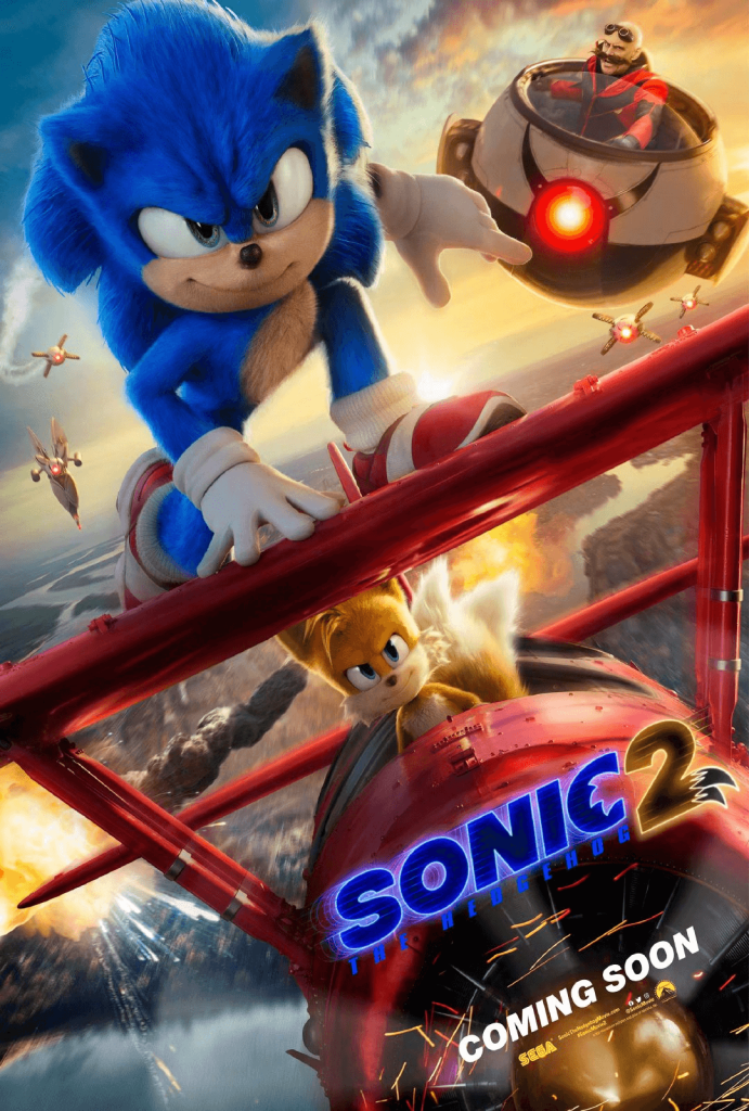 "Sonic the Hedgehog 2" first exposure poster