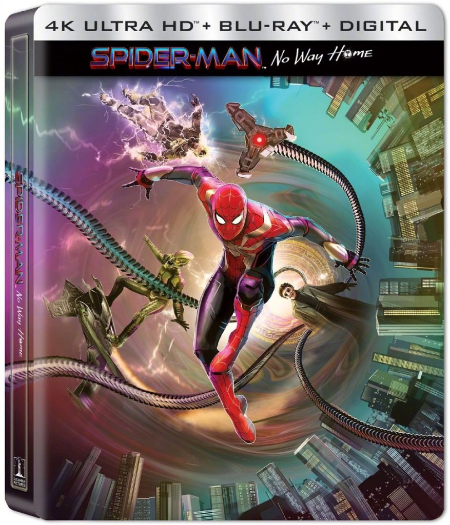 "Spider-Man: No Way Home" Blu-ray Disc Cover Revealed