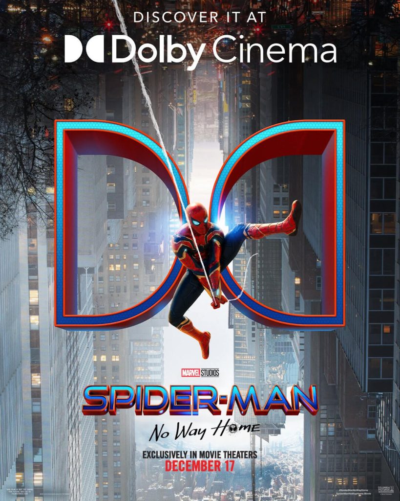 "Spider-Man: No Way Home" Exposes Dolby Cinema Poster