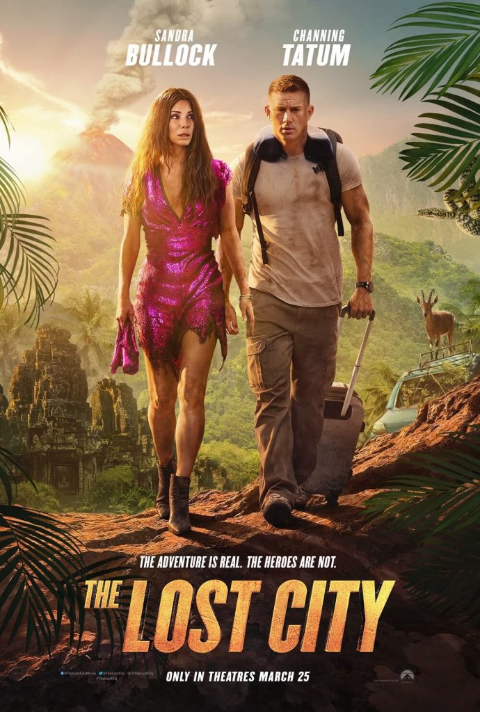 "The Lost City": Sandra Bullock & Channing Tatum Adventure Comedy First Reveals Official Trailer
