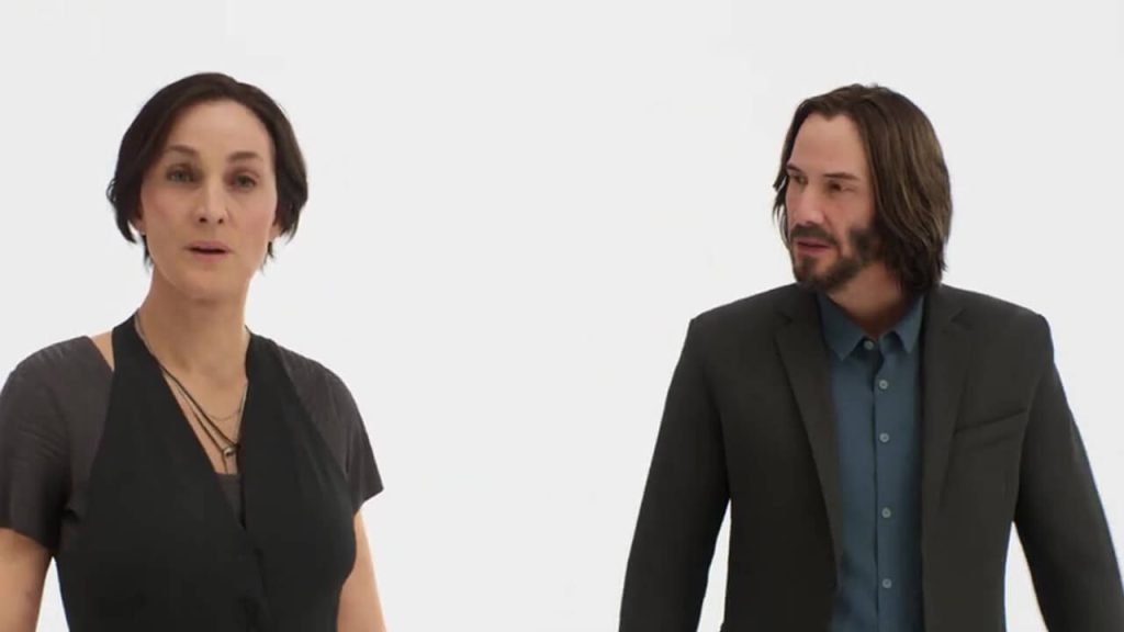 "The Matrix Awakens: An Unreal Engine 5 Experience" fragment demo, is there really Matrix here?