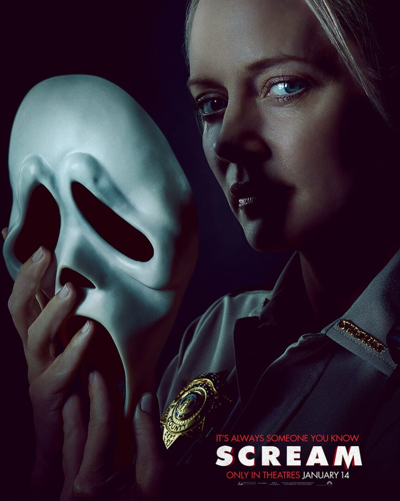 The horror film "Scream 5" exposes character posters, new and old characters appear