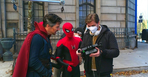 The photos of the new shooting scene of "Spider-Man: No Way Home" are released, and the first two generations of Spider-Man have joined the MCU!
