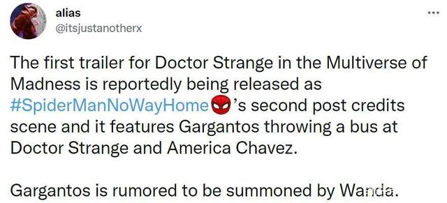The rumors of the second Stinger in "Spider-Man: No Way Home" attracted official attention?