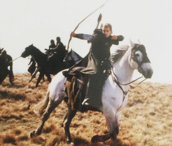 To commemorate the 20th anniversary of the release of The Lord of the Rings, Legolas actor shares behind-the-scenes photos