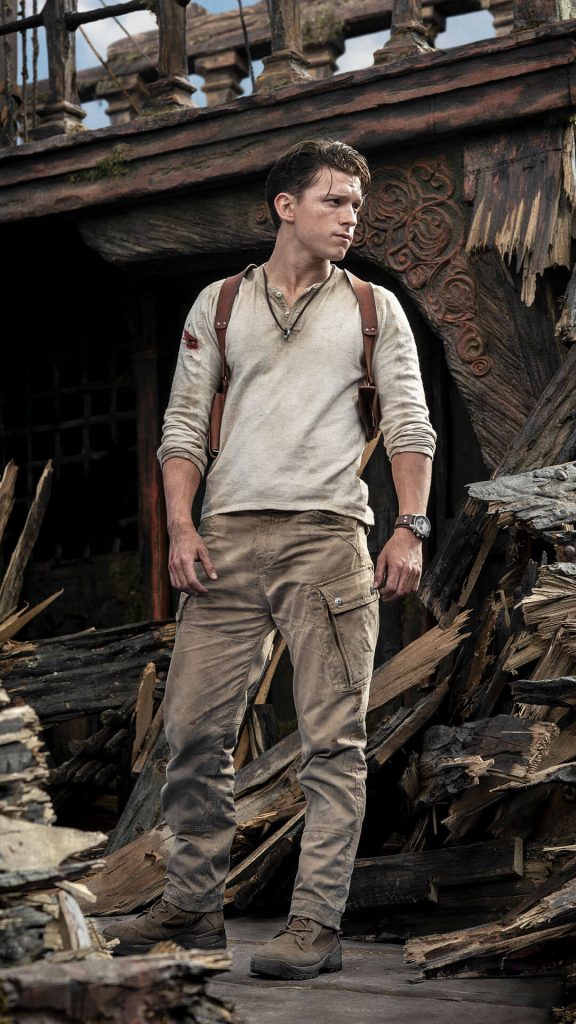 "Uncharted" reveals the first poster, Tom Holland and Mark Wahlberg embark on a treasure hunt together