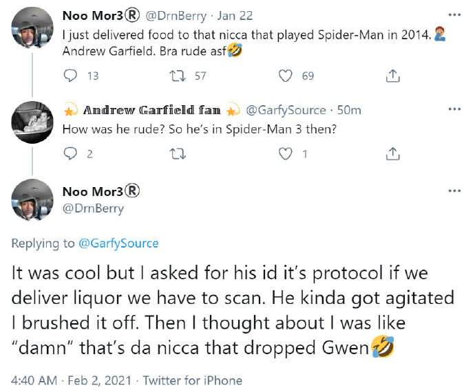 Andrew Garfield confirmed: A year ago, the "takeout" during filming period of "Spider-Man: No Way Home"
