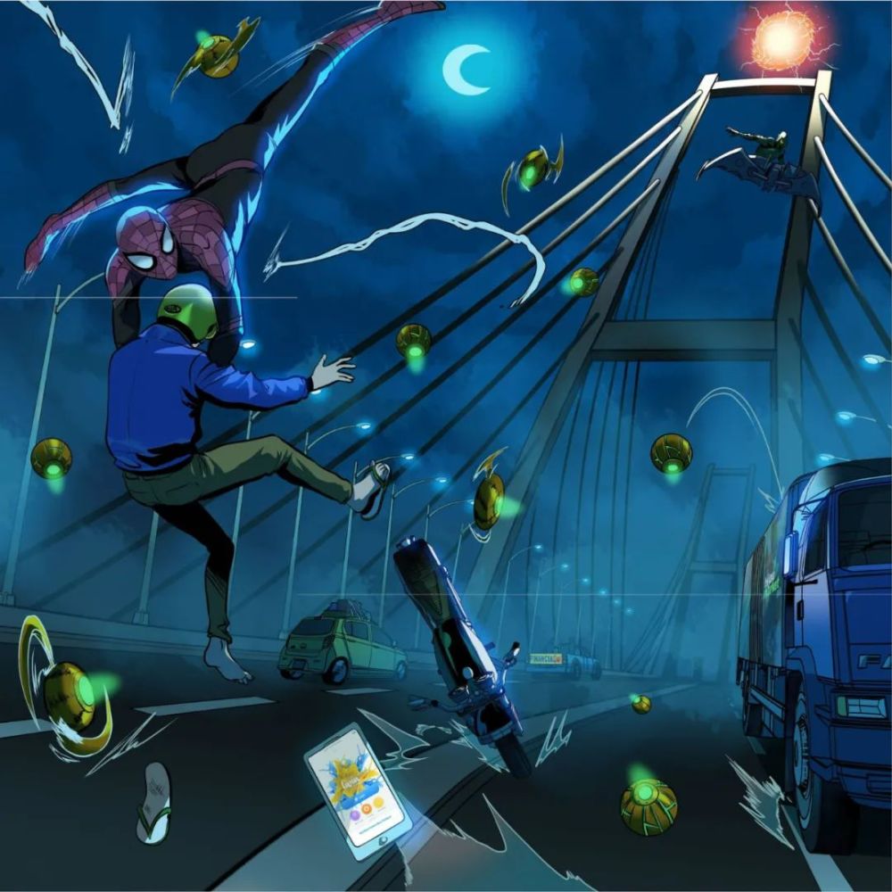 Another set of "Spider-Man: No Way Home" official "leaked" pictures