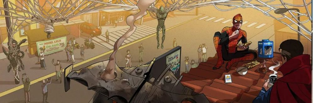 Another set of "Spider-Man: No Way Home" official "leaked" pictures