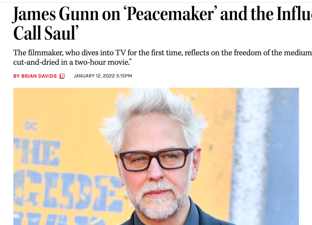 Brian Davies: "Peacemaker" has Marvel's style, "Watchmen" needs to improve coherence