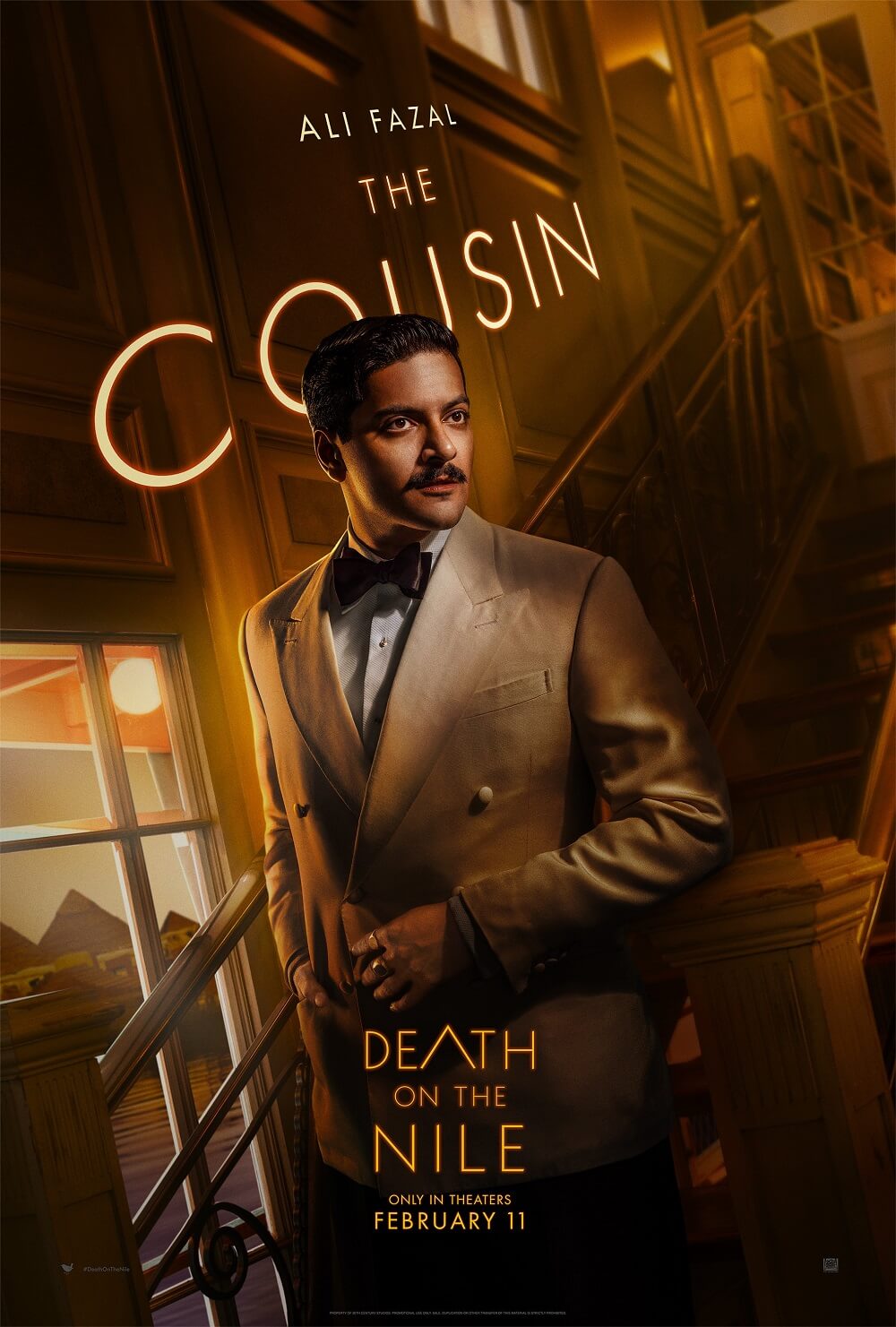 Death on the Nile released character posters passengers prepare to board the ship-4