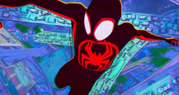 Exposure: Each Spider-Man in "Spider-Man: Across The Spider-Verse (Part One)" has a different cosmic style