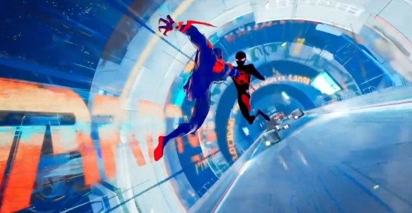 Exposure: Each Spider-Man in "Spider-Man: Across The Spider-Verse (Part One)" has a different cosmic style