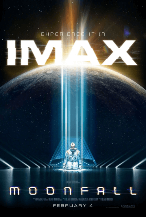 Roland Emmerich's new film "Moonfall" released IMAX poster, it will be released on February 4