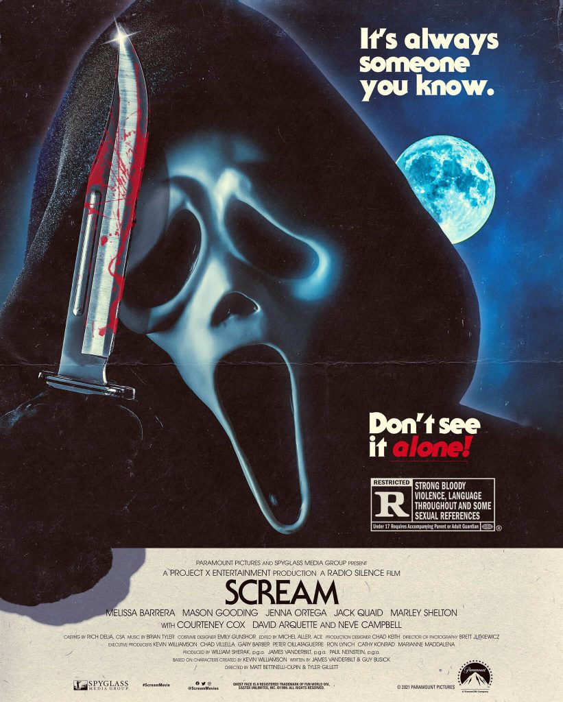 "Scream 5" released a new poster