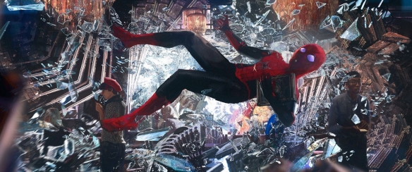 "Spider-Man: No Way Home" released an artistic concept pictures, three generations of Spider-Man standing on top of the statue