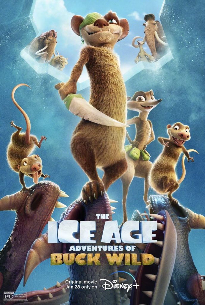 "The Ice Age Adventures of Buck Wild" released a new official trailer, it will be launched Disney+ on 1.28
