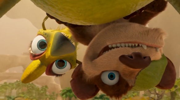 "The Ice Age Adventures of Buck Wild" released a new official trailer, it will be launched Disney+ on 1.28