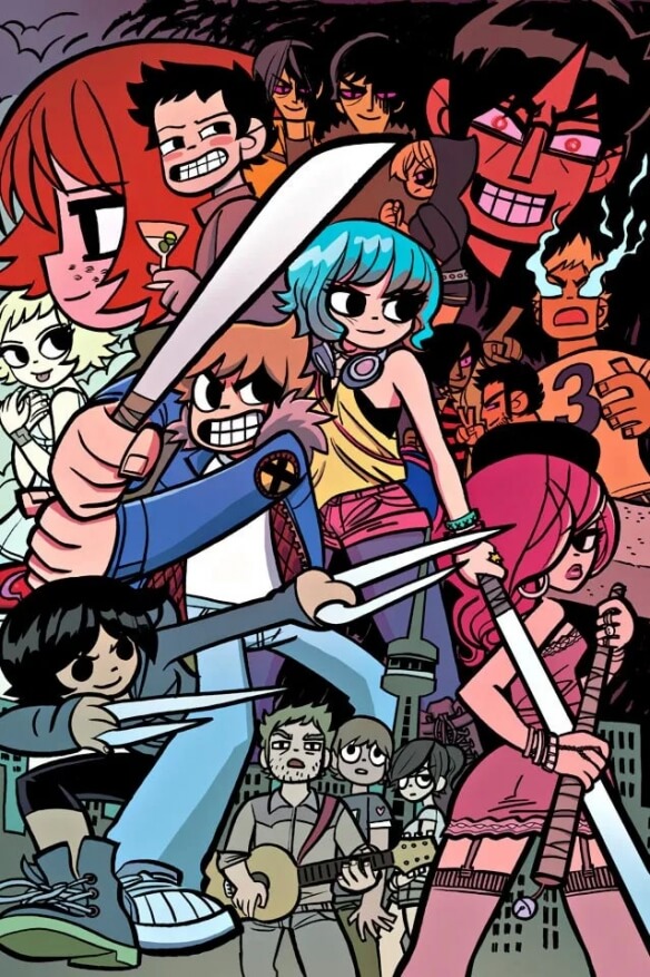 The classic American comic "Scott Pilgrim" will be launched by Netflix and UCP in a new animated series!