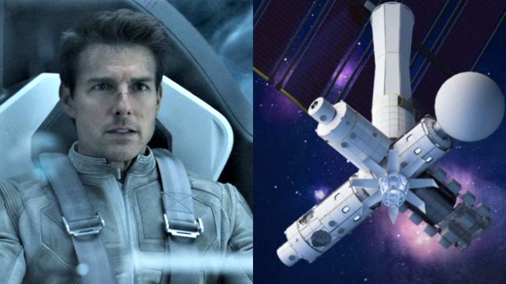 To allow Tom Cruise to make movies in space, SpaceX will build a shooting base in space